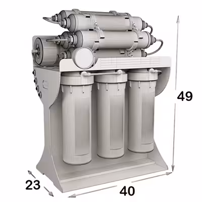 دستگاه تصفیه کننده آب اس اس وی مدل UltraPro 2W X1000 به همراه شیر دوکاره