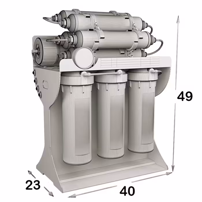 دستگاه تصفیه کننده آب اس اس وی مدل UltraPro 2W X1000 به همراه شیر دوکاره