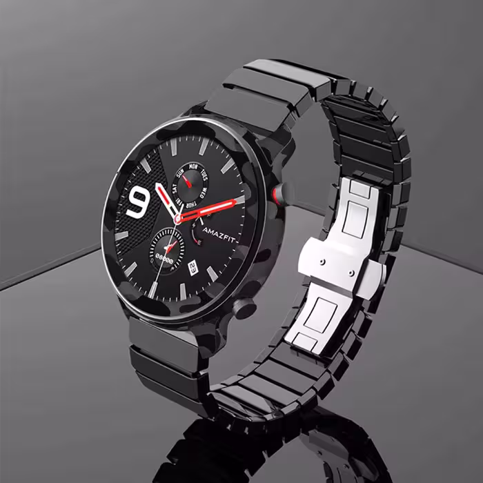 برچسب ماهوت طرح Night Army مناسب برای ساعت هوشمند شیایومی Amazfit GTR 47mm