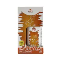 قطره تمیز کننده گوش سگ و گربه اپکس مدل Natural’s Asax حجم 50 میلی لیتر