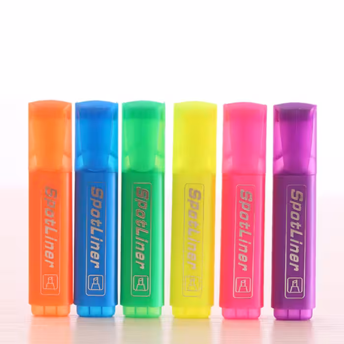 ماژیک علامت گذار اسپات لاینر مدل مونترال بسته 6 عددی