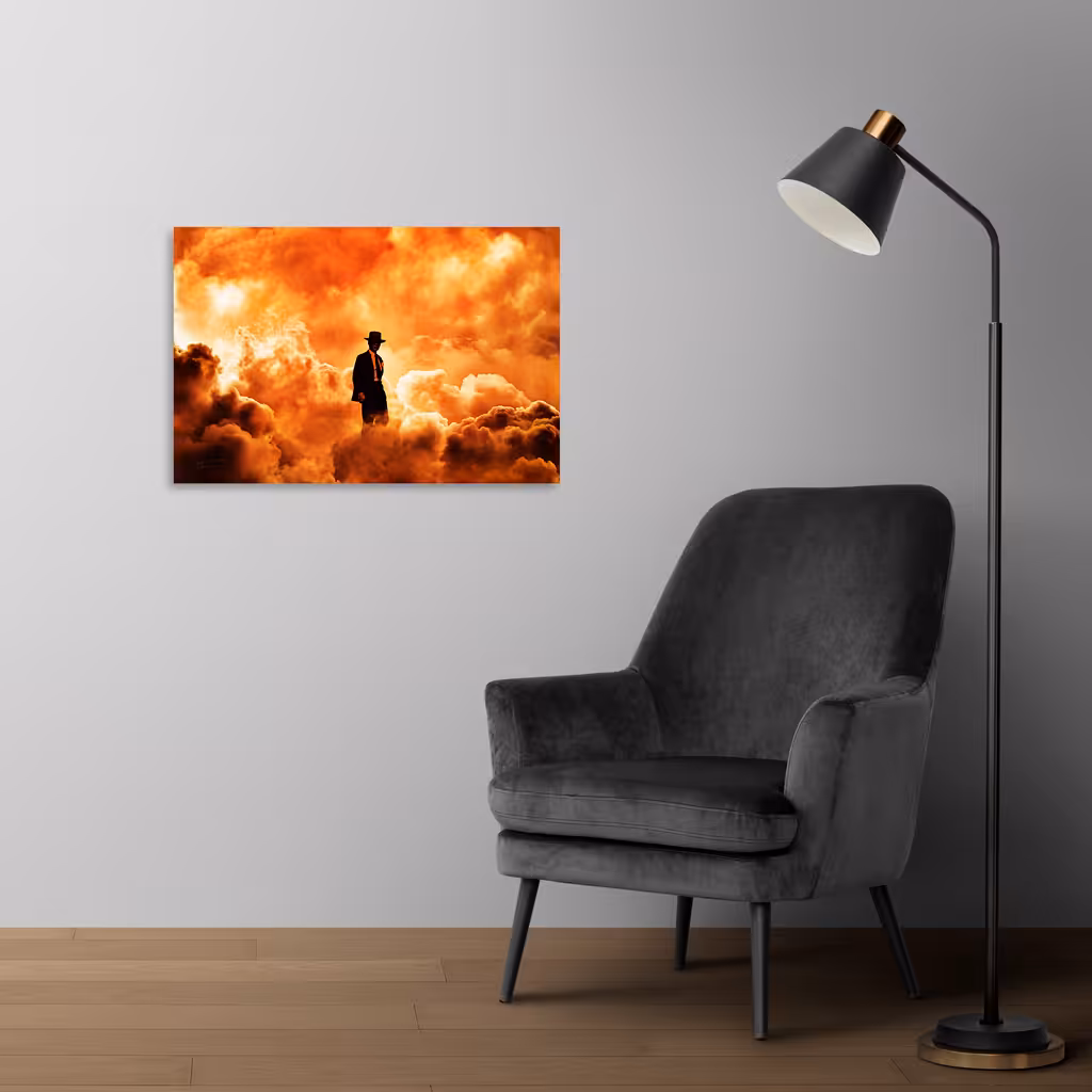 تابلو شاسی طرح فیلم اوپنهایمر Oppenheimer مدل NV0432