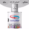کفپوش اپوکسی مشکی براق شکیل مدل FCSH-ACK وزن 1.2 کیلوگرم به همراه  هاردنر
