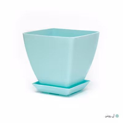 گلدان مدل پلاستیکی مربع کد 010