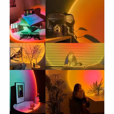 چراغ رومیزی مدل غروب خوشید کد ys2.4