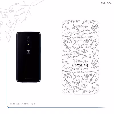 برچسب پوششی ماهوت مدل Chemistry Science مناسب برای گوشی موبایل وان پلاس 6