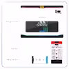 برچسب پوششی ماهوت مدل adidas-Logo مناسب برای تبلت سامسونگ Galaxy Tab S5e 10.5 2019 T725