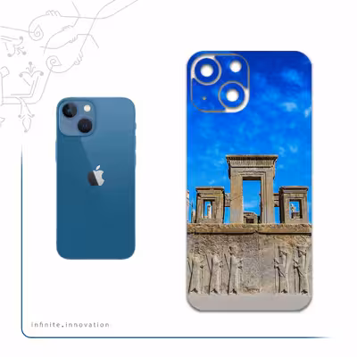 برچسب پوششی ماهوت مدل TAKHT-e-JAMSHID مناسب برای گوشی موبایل اپل iPhone 13 Mini