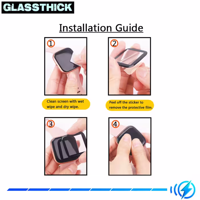 محافظ صفحه نمایش نانو گلستیک مدل NGL مناسب برای ساعت هوشمند امیزفیت GTS 4 Mini