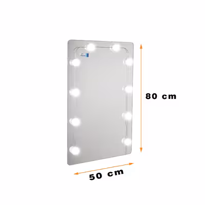 آینه دلفین مدل هالیوودی کد HL-R-8050