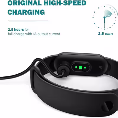 کابل شارژ راینو مدل R-Charge مناسب برای مچ بند هوشمند شیائومی Mi Band 5 / 6 / 7