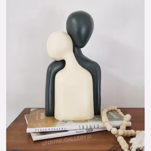 مجسمه عشق زوج رنگ دلخواه