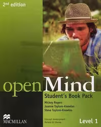 کتاب Open Mind 1 ویرایش دوم، شامل کتاب دانش آموز، کتاب کار و پاسخنامه، چاپ رنگی باکیفیت