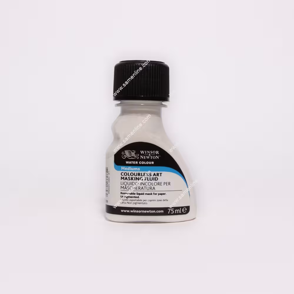 چسب میسکیت بدون رنگ 75 میل وینزور ( COLORLESS ART MASKING FLUID )