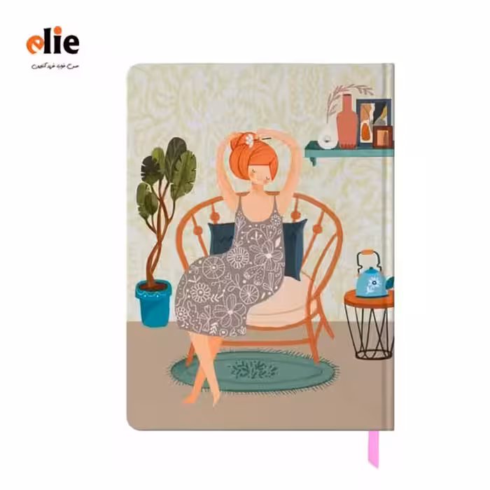 دفتر 120 برگ مسترنوت سایز رقعی طرح 2