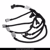 دسته سیم سوزن انژکتور (منیفولد) سمند EF7 سوکت بیضی برند HPERIN