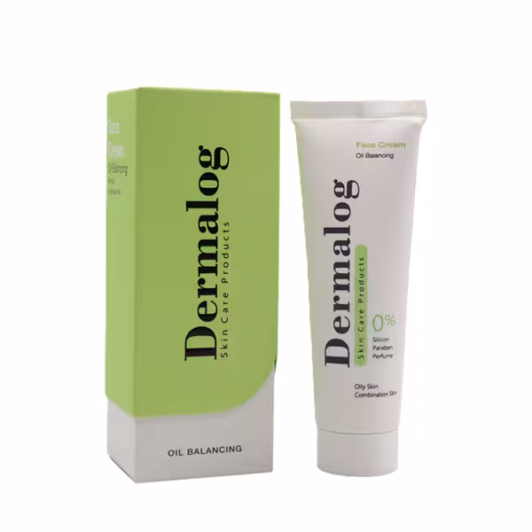 کرم آبرسان و کنترل کننده چربی پوست چرب درمالوگ حجم 50 میلی لیتر | Dermalog Moisturizing and oil balancing Cream for Oily and Combination 50ml