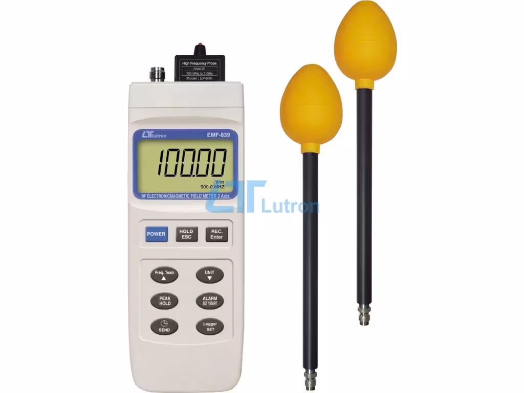 سنجش میدان مغناطیسی (گوس متر) LUTRON مدل EMF-839