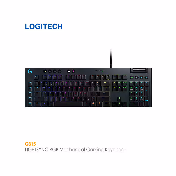 کیبورد گیمینگ مکانیکال لایت سینک لاجیتک G815 RGB