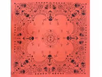 باندانا طرح اسکلت و جمجمه be4