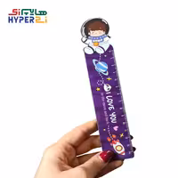 خط کش 14 سانتی چوبی پسر فضانورد