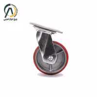 چرخ پلی اورتان وارداتی گردان قطر 150 میلی متر