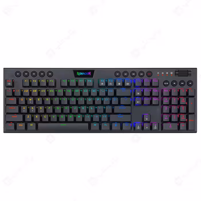 کیبورد سیمی گیمینگ مکانیکال ردراگون مدل Horus K619