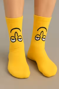 جوراب ساقدار عروسکی Calvin klein کد 1510