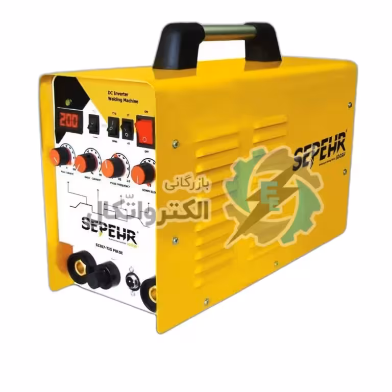 دستگاه جوش اینورتر 200 آمپر مدل SJ207-TIGPULSE