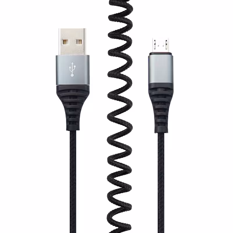 کابل USB به micro-usb یسیدو YESIDO CA38 طول 1.2متر 2.4 آمپر