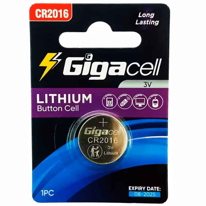 باتری سکه ای گیگاسل مدل CR2016