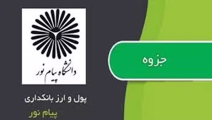 PDF جزوه کتاب پول، ارز و بانکداری نوشته محمد لشکری ویژه دانشجویان پیام نور شامل نکات کلیدی و مهم