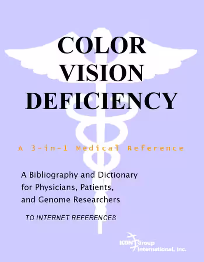 خرید و دانلود نسخه کامل کتاب Color Vision Deficiency - A Bibliography and Dictionary for Physicians, Patients, and Genome Researchers