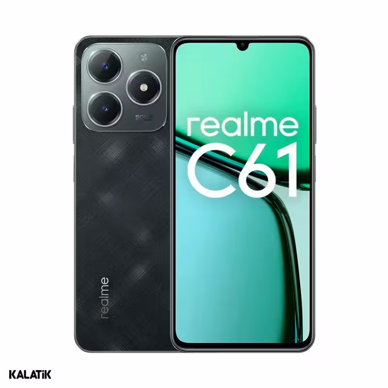 گوشی موبایل ریلمی مدل Realme C61 دو سیم کارت ظرفیت 128/6 گیگابایت