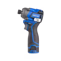 پیچ گوشتی شارژی نووا  16 ولت براشلس ضربه ای با کیف BMC کد 5515