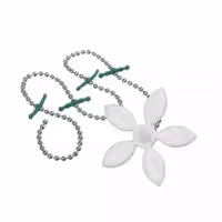 زنجیر لوله بازکن طرح گل بسته 2 عددی | amazonchi