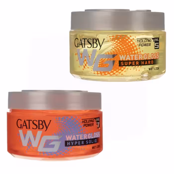 ژل حالت دهنده مو گتسبی مدل Super Hard حجم 150 میلی لیتر به همراه ژل مو گتسبی مدل RDB12