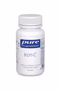 کپسول آهن-سی Pure Encapsulations بسته 30 عددی