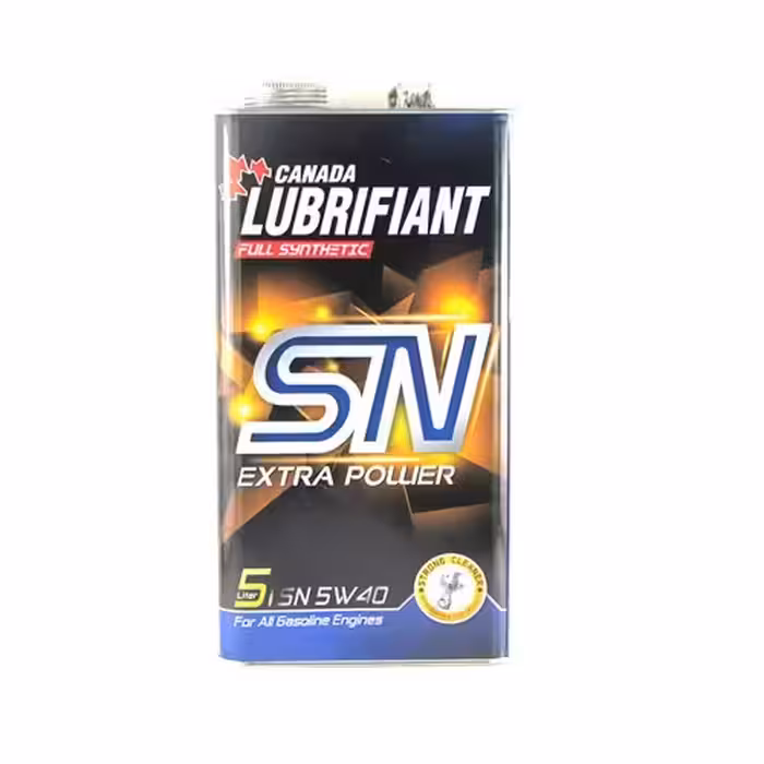 روغن موتور 5W-40 لوبریفنت کانادا مدل SN حجم 5 لیتر