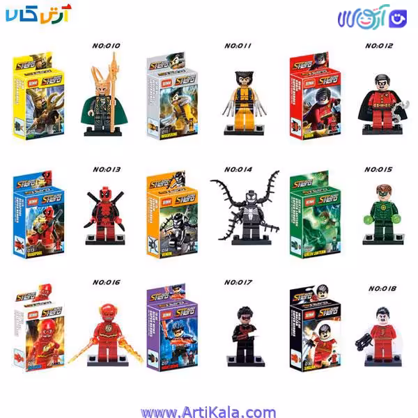 سری لگو فلش و قهرمانان