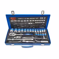 جعبه بکس 24 پارچه درایو 1/2 برند باس BOSS