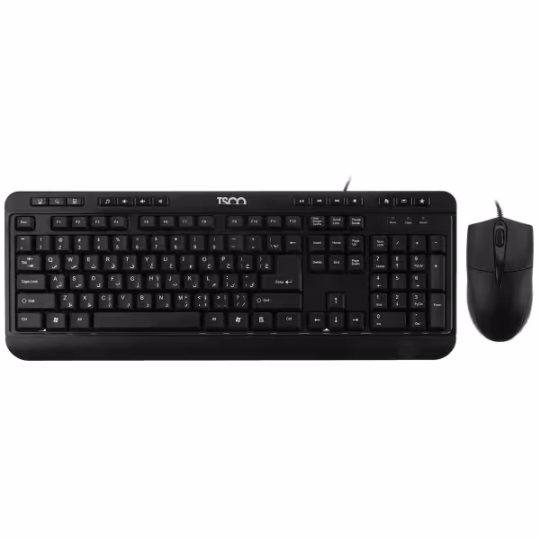 کیبورد و موس با سیم تسکو TKM 8052