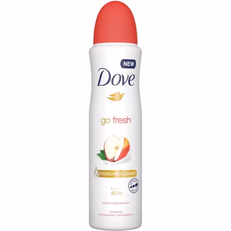 اسپری ضدتعریق داو 250 میل زنانه رایحه سیب و چای سفید