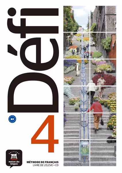 دانلود کتاب Defi 4 - B2 - Livre de l’élève   Cahier d’exercices