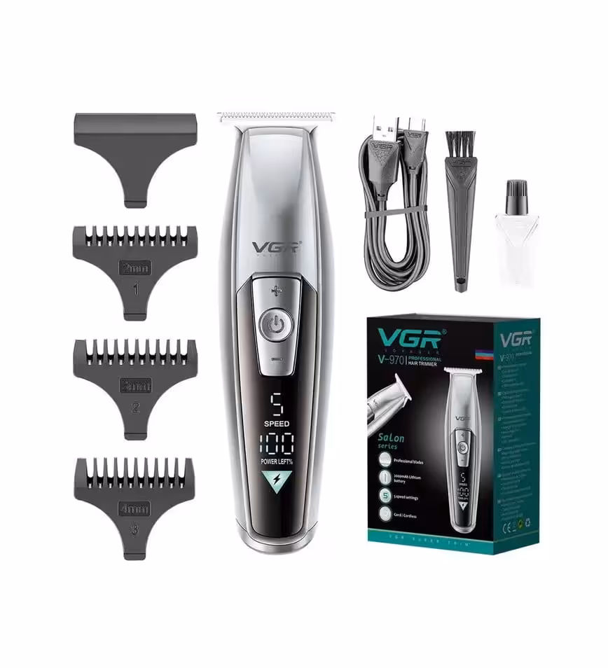 ماشین اصلاح صفر زن وی جی آر VGR مدل V-970