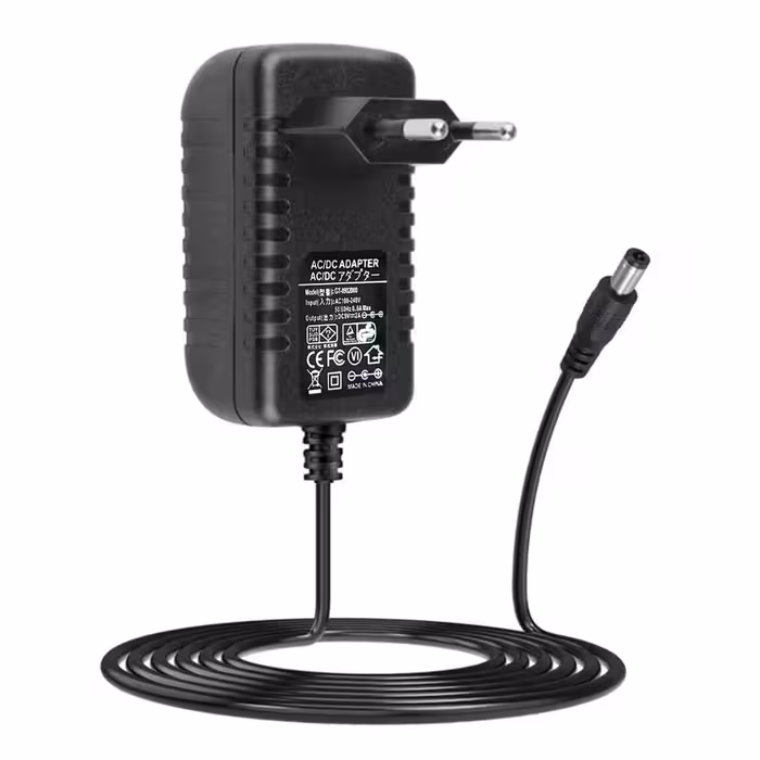 آداپتور سوئیچینگ 9 ولت 2 آمپر 9V/2A فیش استاندارد با ابعاد 5.5 در 2.1 میلی متر