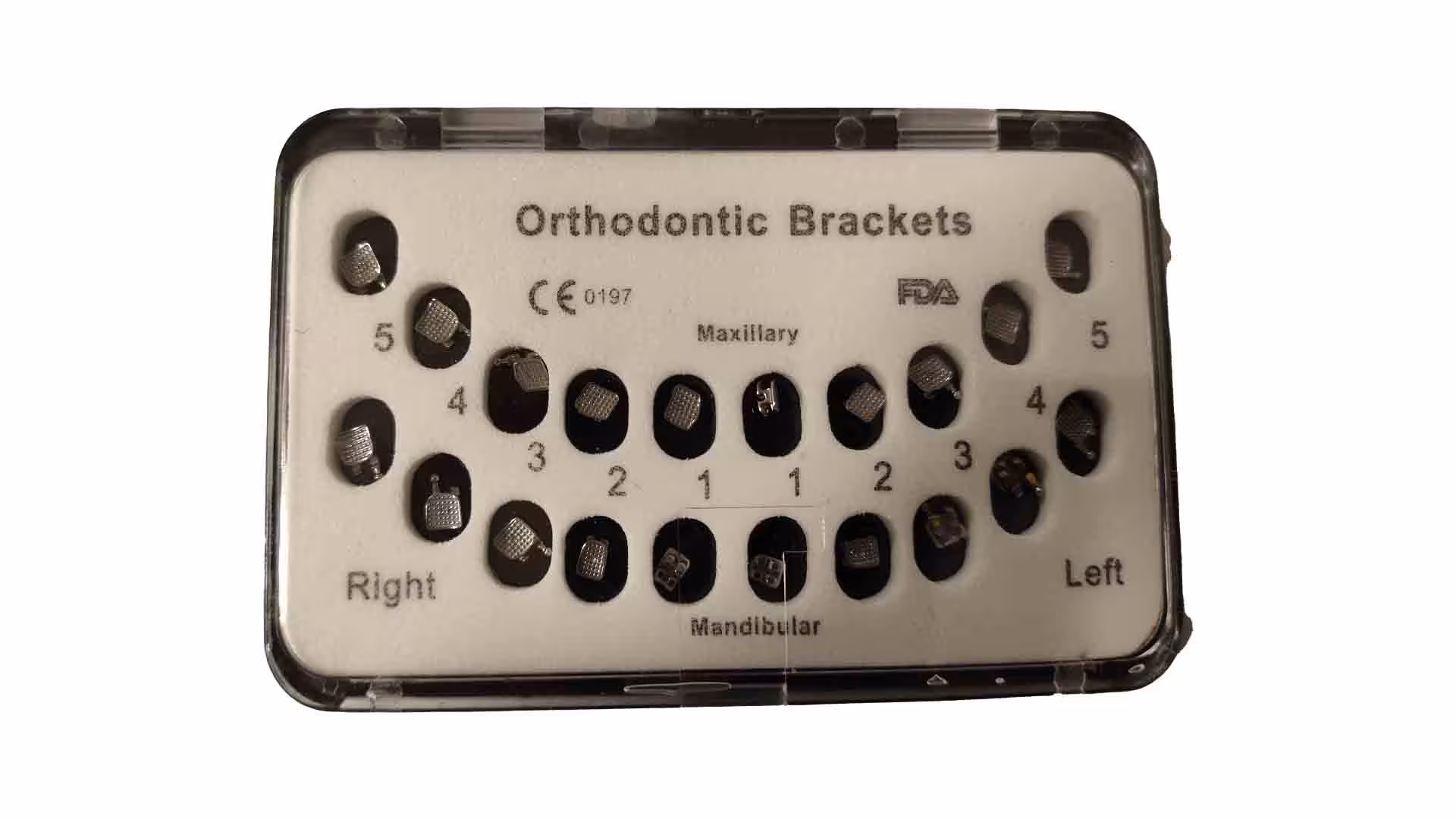براکت ارتودنسی استاندارد | orthodontic bracket standard