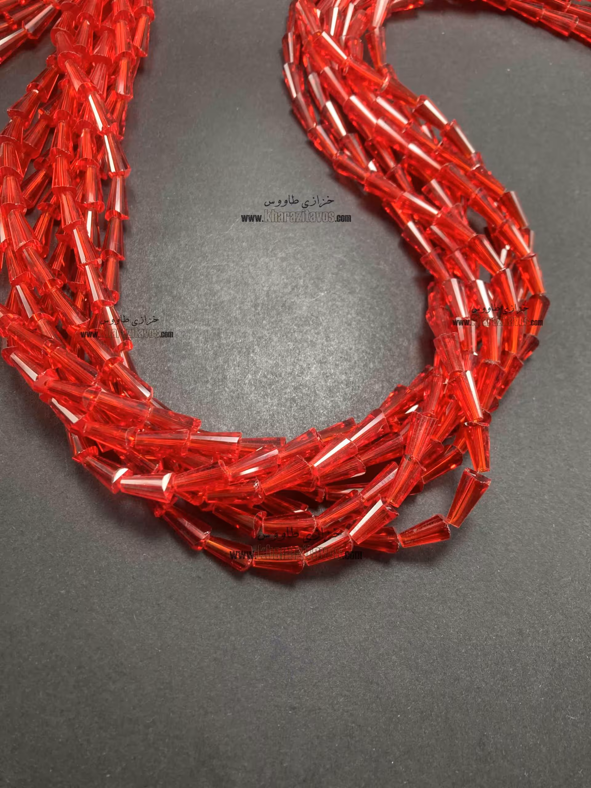 کریستال پافیلی 6 در 12 ( قرمز )