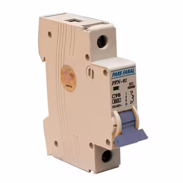 فیوز مینیاتوری تک فاز 16 آمپر پارس فانال مدل C16