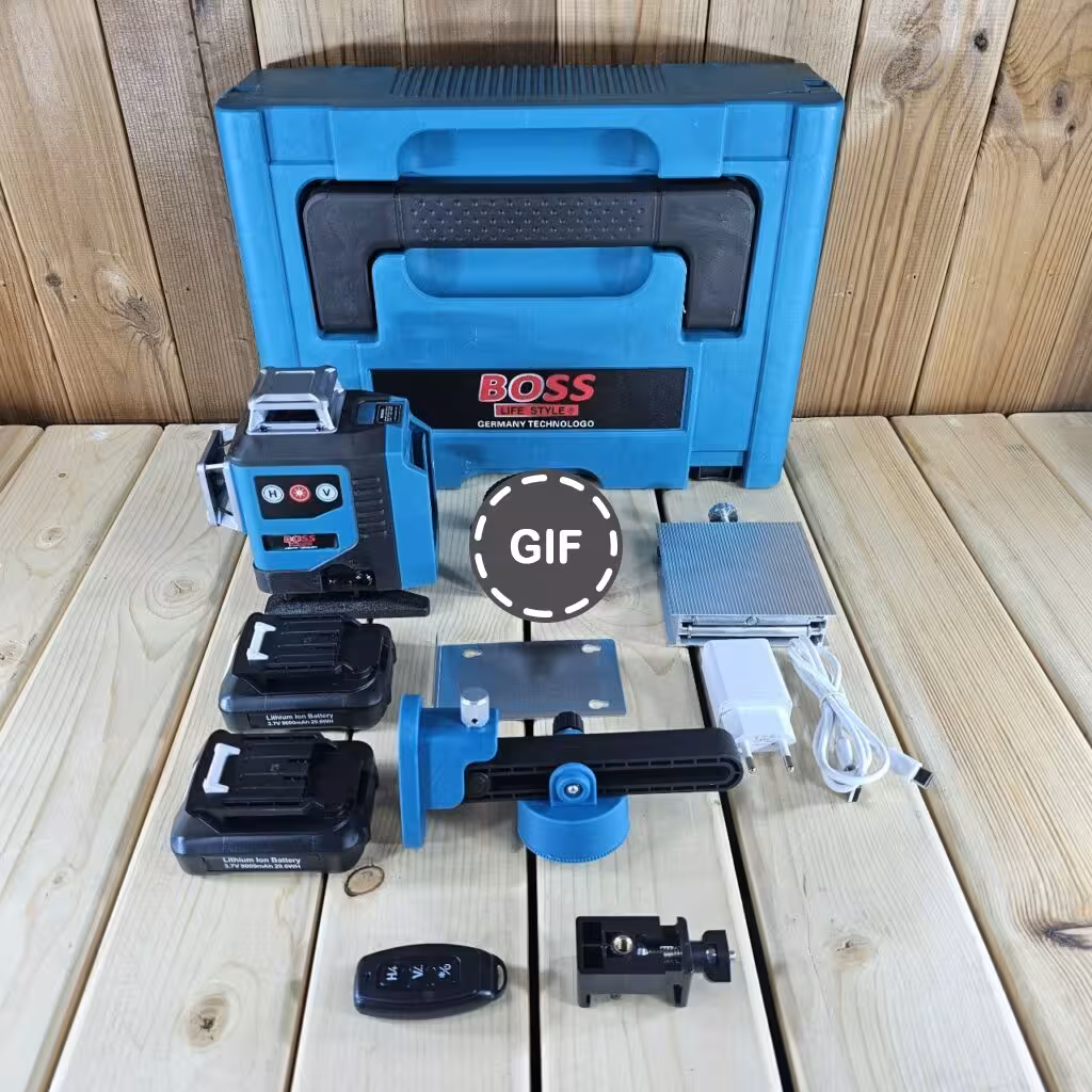 تراز لیزری 16 خط نور سبز باس مدل BOSS-16LINE